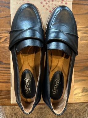 Eurosoft Leia Black Loafers sz9